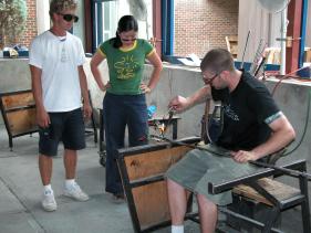 glassblowing at series