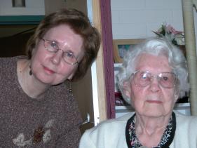 Linda and Aunt Lorena #2