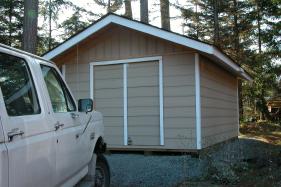 new shed - day 29
