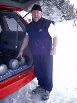 Richard Huntrods after the dive