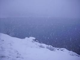 Lake Minnewanka AB in December